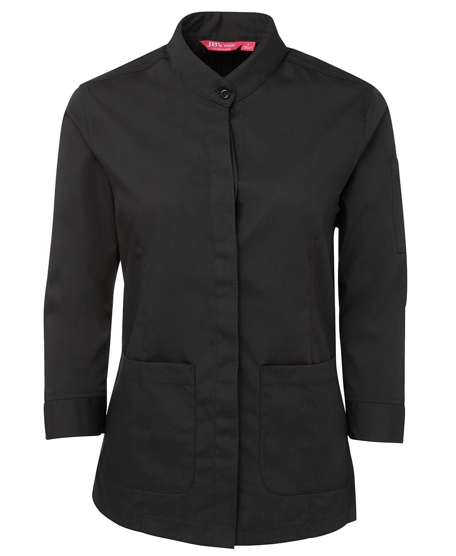 Black Ladies Chef Jacket