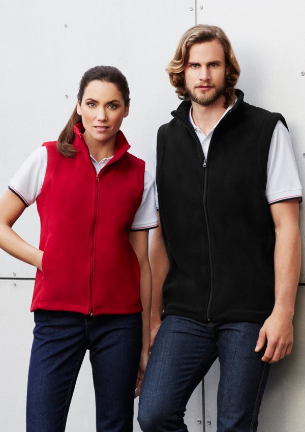 PLAIN MICRO FLEECE VEST