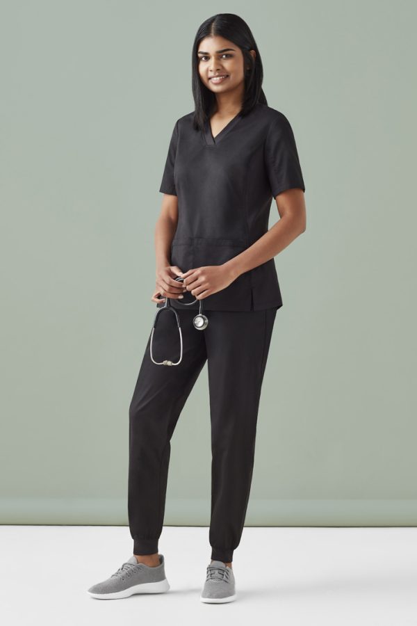 Riley V Neck Scrub Top - Image 3