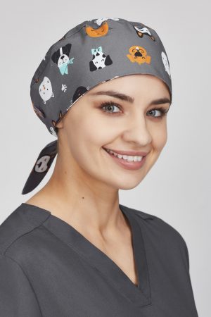 Printed Scrub Cap