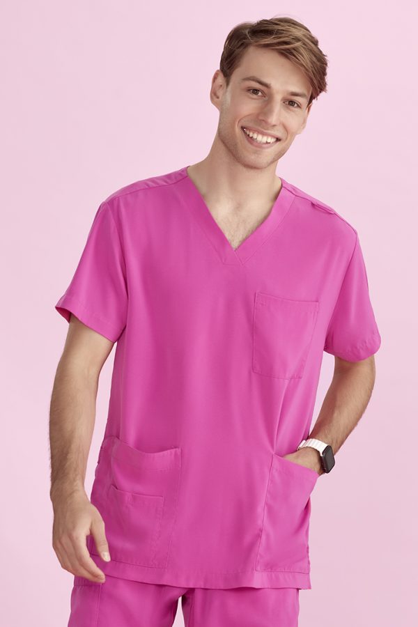 Pink Scrubs Tops - Image 3