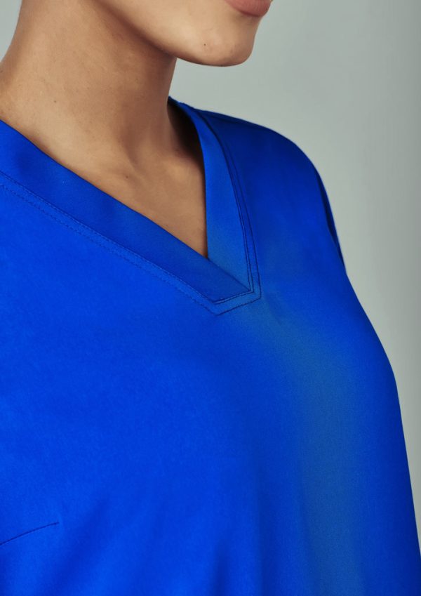 IHNA Ladies Avery V-Neck Scrub Top - Image 5