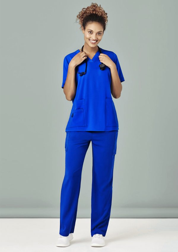 IHNA Ladies Avery V-Neck Scrub Top